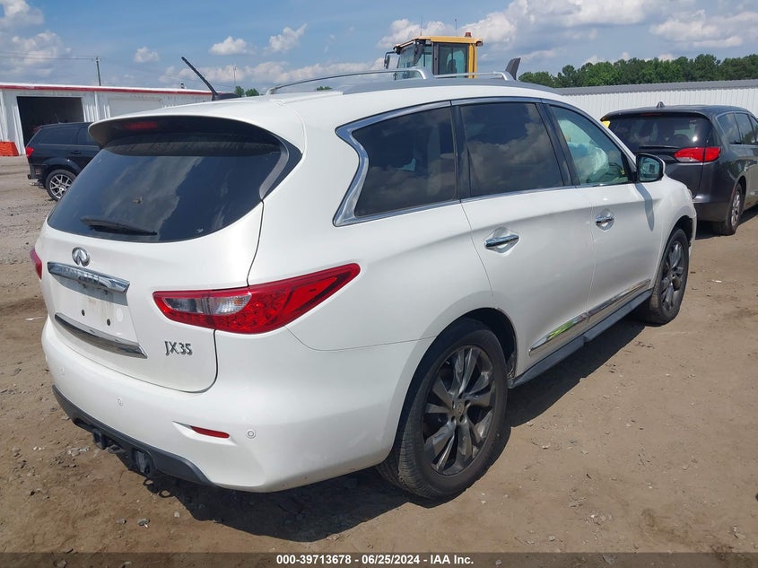 2013 Infiniti Jx35 VIN: 5N1AL0MM9DC302749 Lot: 39713678