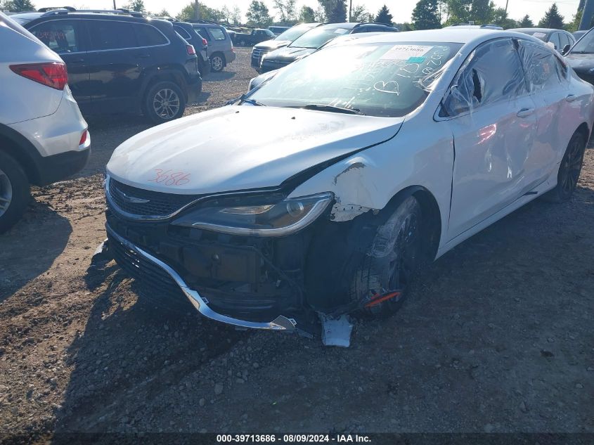 2017 Chrysler 200 Limited Platinum VIN: 1C3CCCAB9HN511330 Lot: 39713686