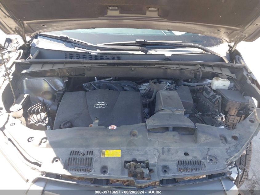 2018 Toyota Highlander Xle VIN: 5TDKZRFH1JS550306 Lot: 39713697