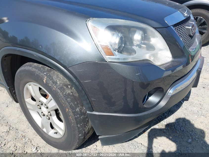 2011 GMC Acadia Sl VIN: 1GKKRNED9BJ100963 Lot: 39713723