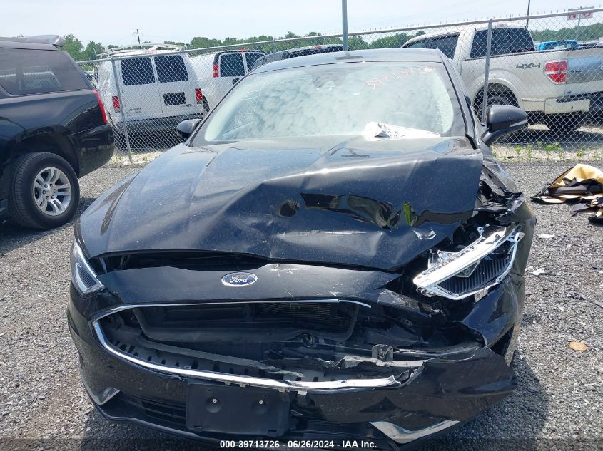 2020 Ford Fusion Sel VIN: 3FA6P0CDXLR130110 Lot: 39713726