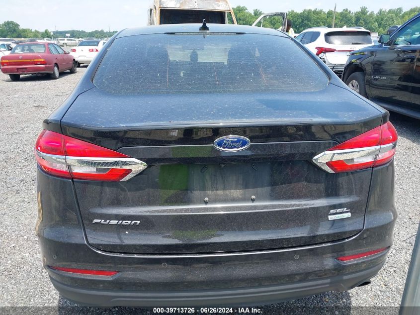 2020 Ford Fusion Sel VIN: 3FA6P0CDXLR130110 Lot: 39713726