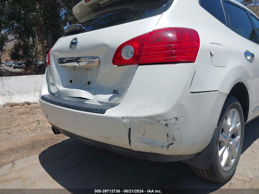 2012 Nissan Rogue Sv W/Sl Pkg VIN: JN8AS5MT8CW289196 Lot: 39713736