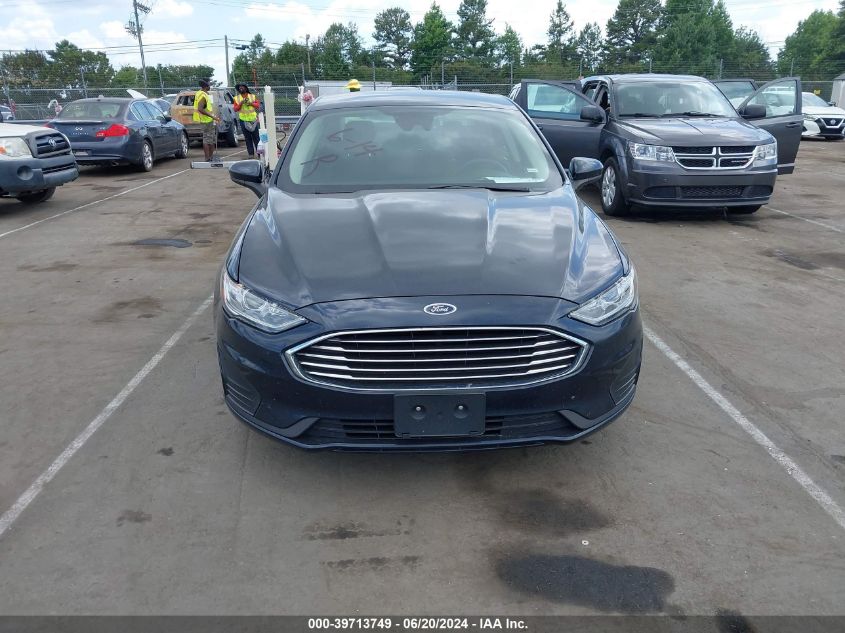 2020 Ford Fusion Hybrid Se VIN: 3FA6P0LU3LR185966 Lot: 39713749