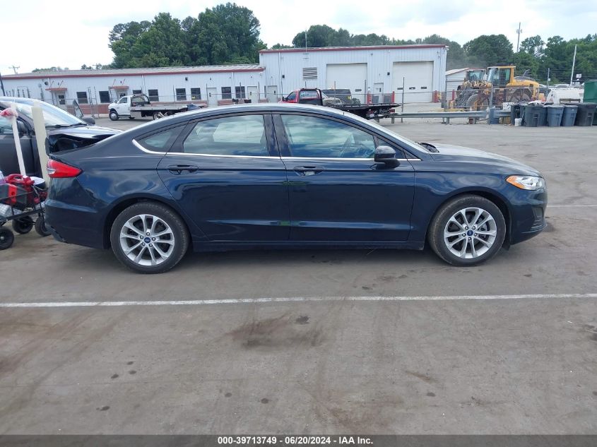 2020 Ford Fusion Hybrid Se VIN: 3FA6P0LU3LR185966 Lot: 39713749