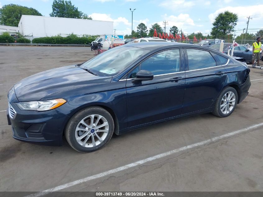 2020 Ford Fusion Hybrid Se VIN: 3FA6P0LU3LR185966 Lot: 39713749