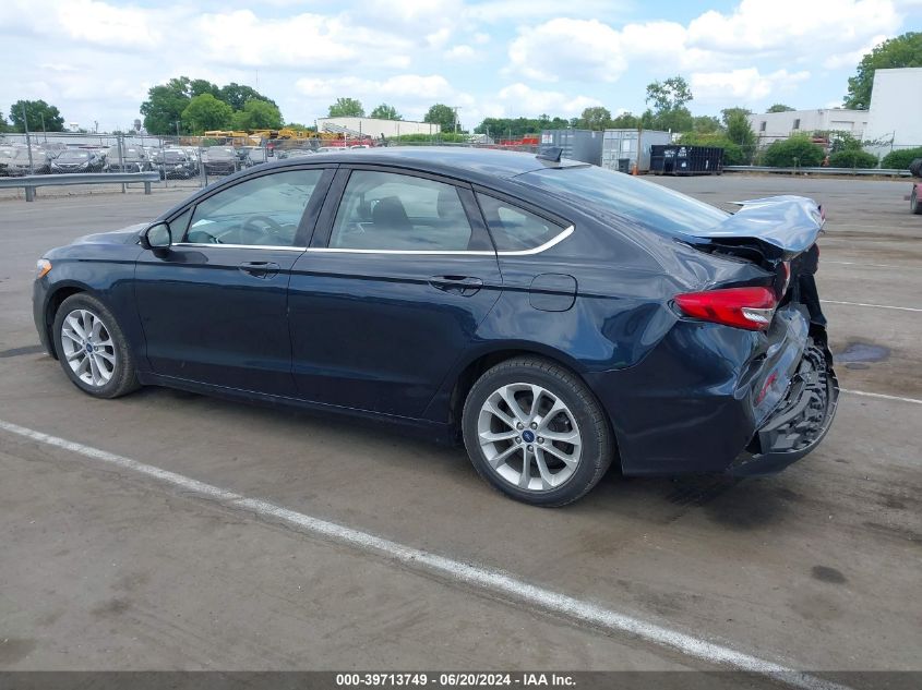 2020 Ford Fusion Hybrid Se VIN: 3FA6P0LU3LR185966 Lot: 39713749