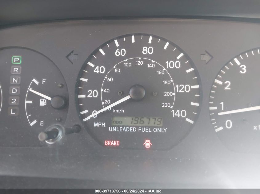 1999 Toyota Camry Le VIN: JT2BG22K2X0333575 Lot: 39713756