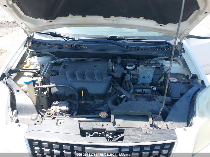 2009 Nissan Sentra 2.0S VIN: 3N1AB61E59L658444 Lot: 39713759