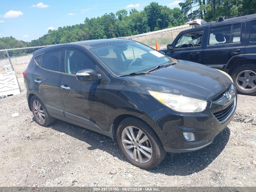 2012 Hyundai Tucson Limited VIN: KM8JU3AC6CU529917 Lot: 39713760