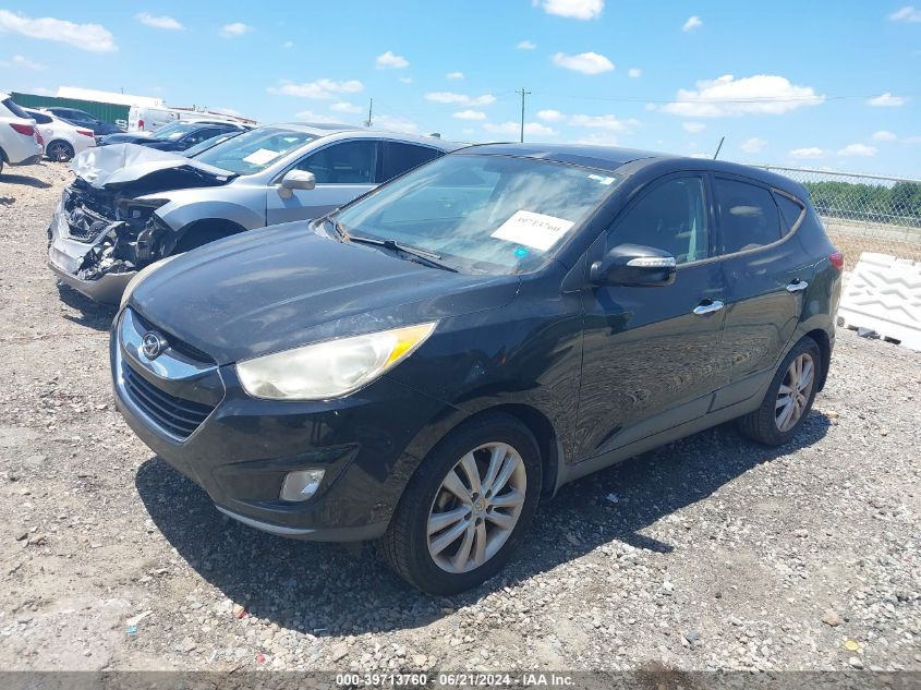 2012 Hyundai Tucson Limited VIN: KM8JU3AC6CU529917 Lot: 39713760