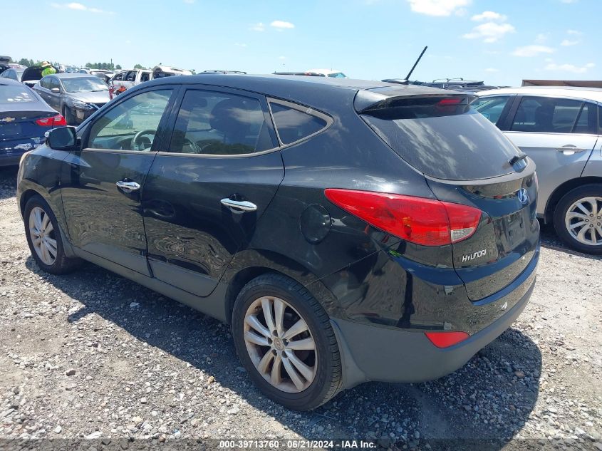 2012 Hyundai Tucson Limited VIN: KM8JU3AC6CU529917 Lot: 39713760