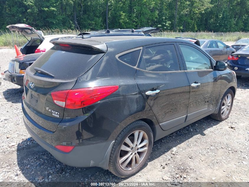 2012 Hyundai Tucson Limited VIN: KM8JU3AC6CU529917 Lot: 39713760