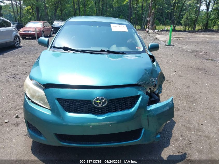 2009 Toyota Corolla Le VIN: JTDBL40E799040295 Lot: 39713765