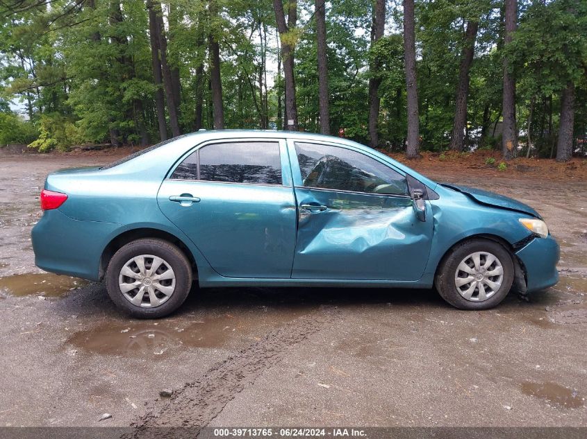 2009 Toyota Corolla Le VIN: JTDBL40E799040295 Lot: 39713765