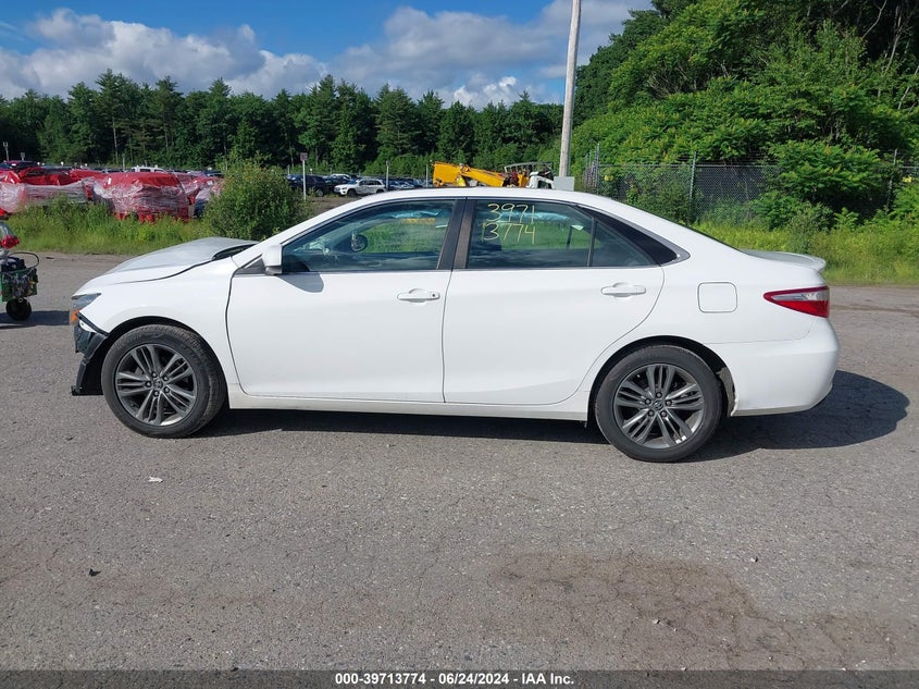 2015 Toyota Camry Se VIN: 4T1BF1FK2FU035237 Lot: 39713774