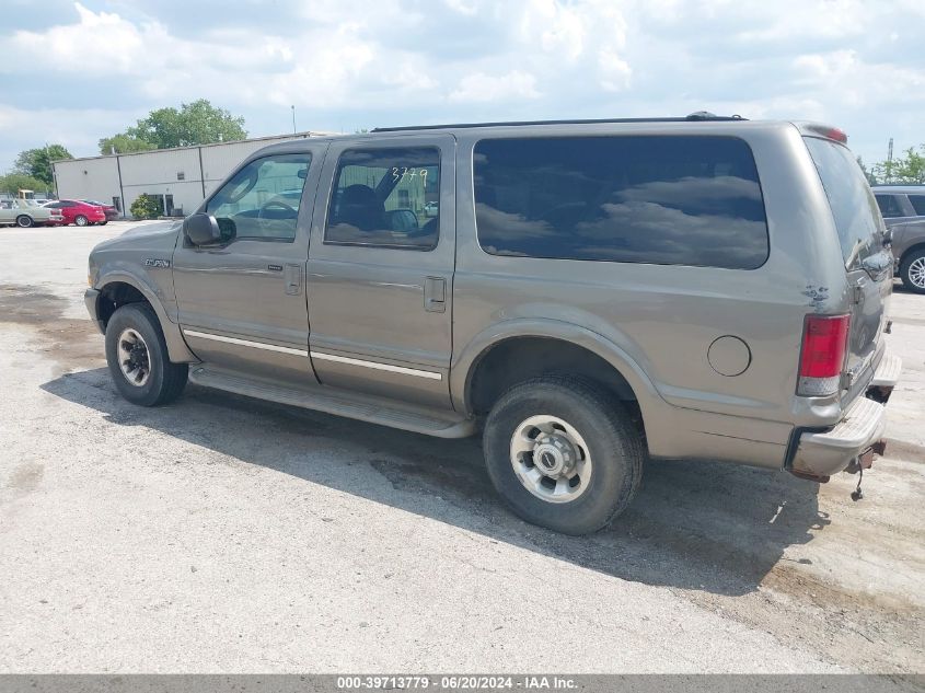 2004 Ford Excursion Limited VIN: 1FMNU43S44EB13761 Lot: 39713779