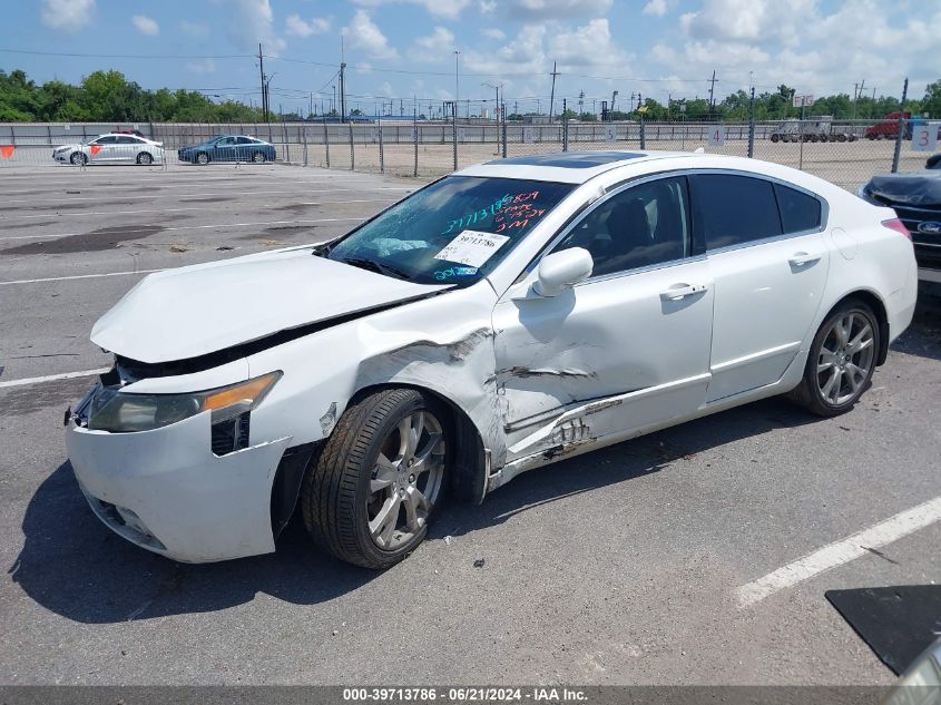 2012 Acura Tl VIN: 19UUA9F73CA005829 Lot: 39713786