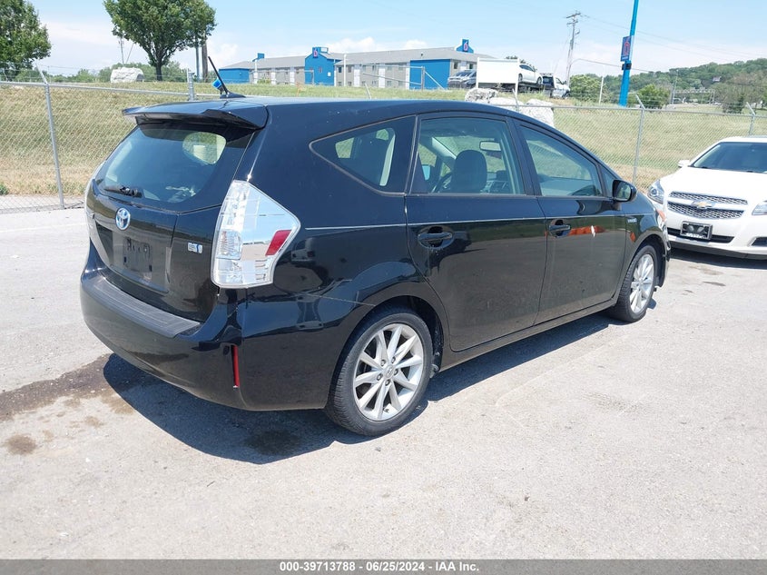 2012 Toyota Prius V Five VIN: JTDZN3EU5C3034038 Lot: 39713788