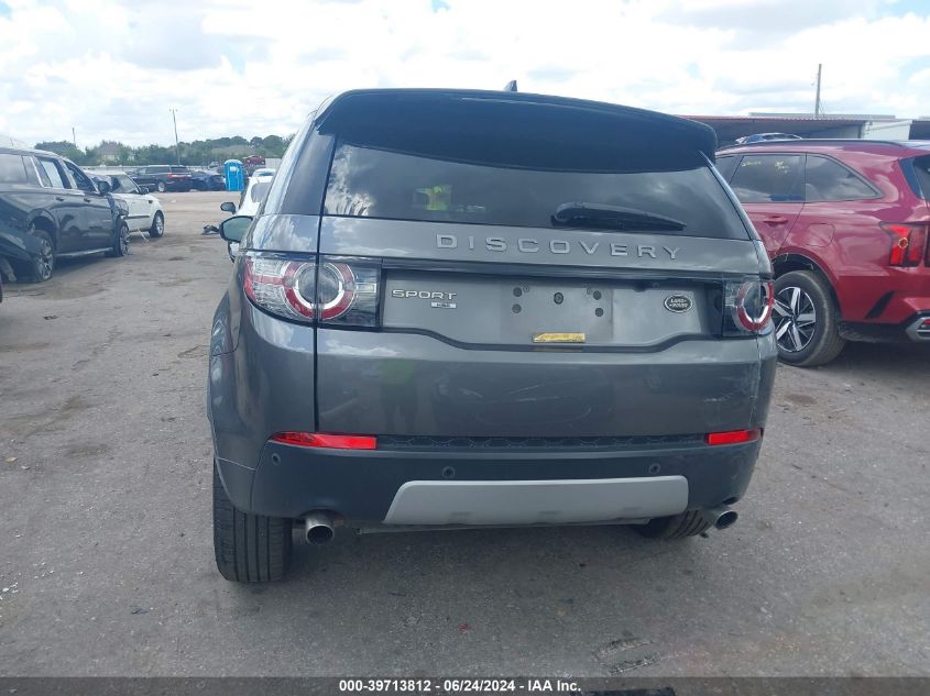 2019 Land Rover Discovery Sport Hse/Landmark Edition VIN: SALCR2FX8KH791927 Lot: 39713812