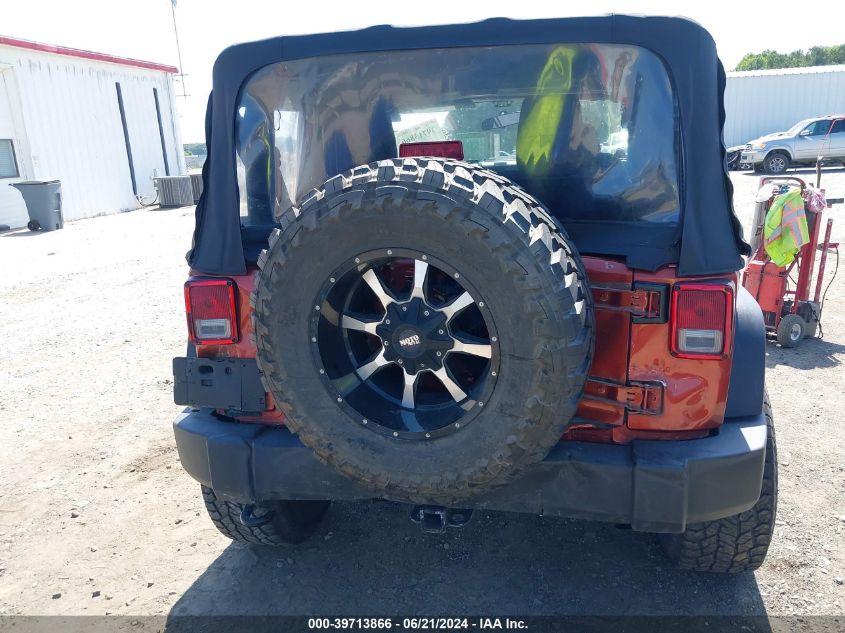 2014 Jeep Wrangler Sport VIN: 1C4AJWAG8EL299405 Lot: 39713866