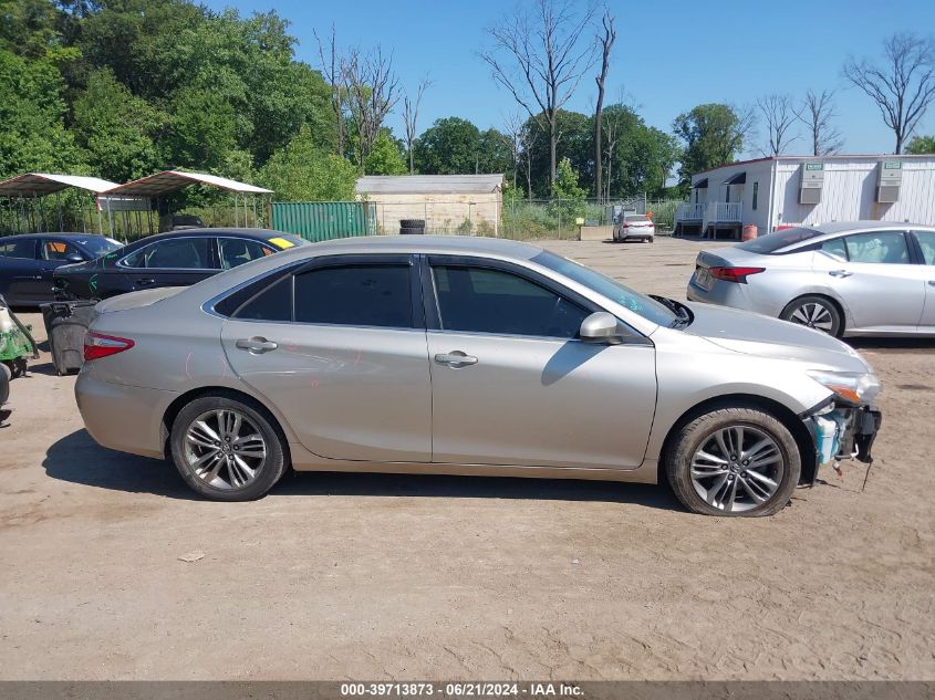 2016 Toyota Camry Se VIN: 4T1BF1FK4GU584925 Lot: 39713873