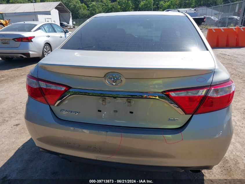 2016 Toyota Camry Se VIN: 4T1BF1FK4GU584925 Lot: 39713873