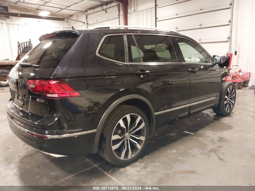 2020 Volkswagen Tiguan 2.0T Sel Premium R-Line VIN: 3VV4B7AX4LM012638 Lot: 39713876