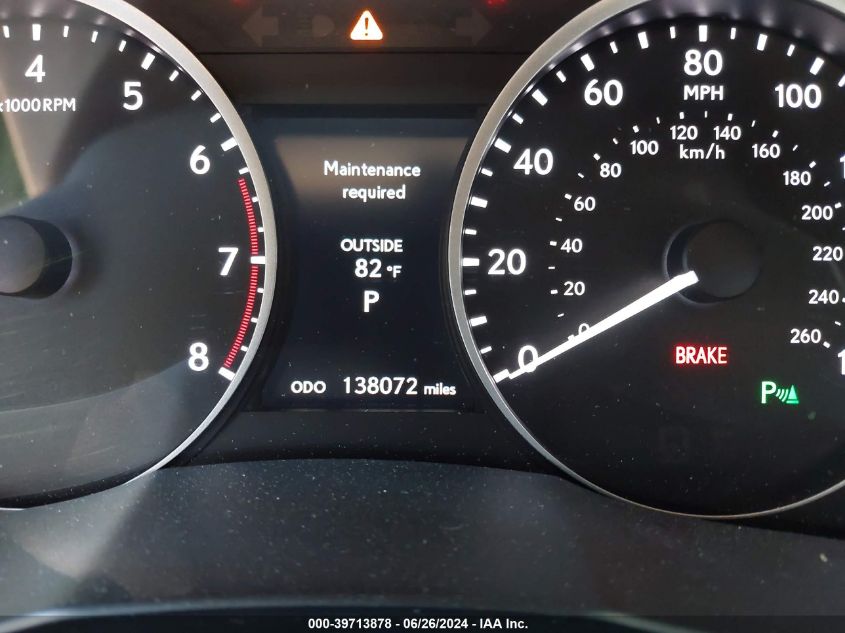 2015 Lexus Es 350 VIN: JTHBK1GG4F2155691 Lot: 39713878