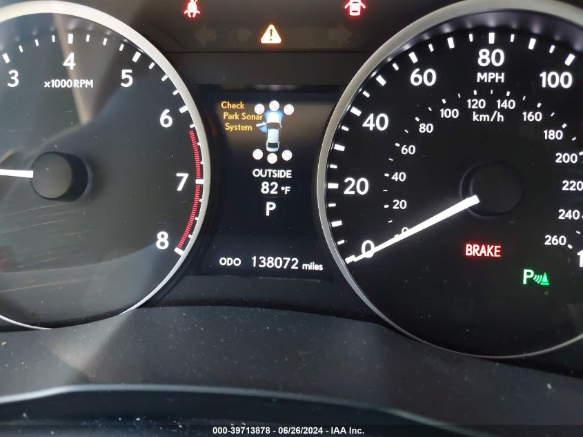 2015 Lexus Es 350 VIN: JTHBK1GG4F2155691 Lot: 39713878