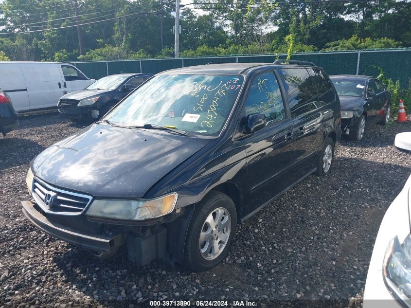 2003 Honda Odyssey Ex-L VIN: 5FNRL18043B118048 Lot: 39713890