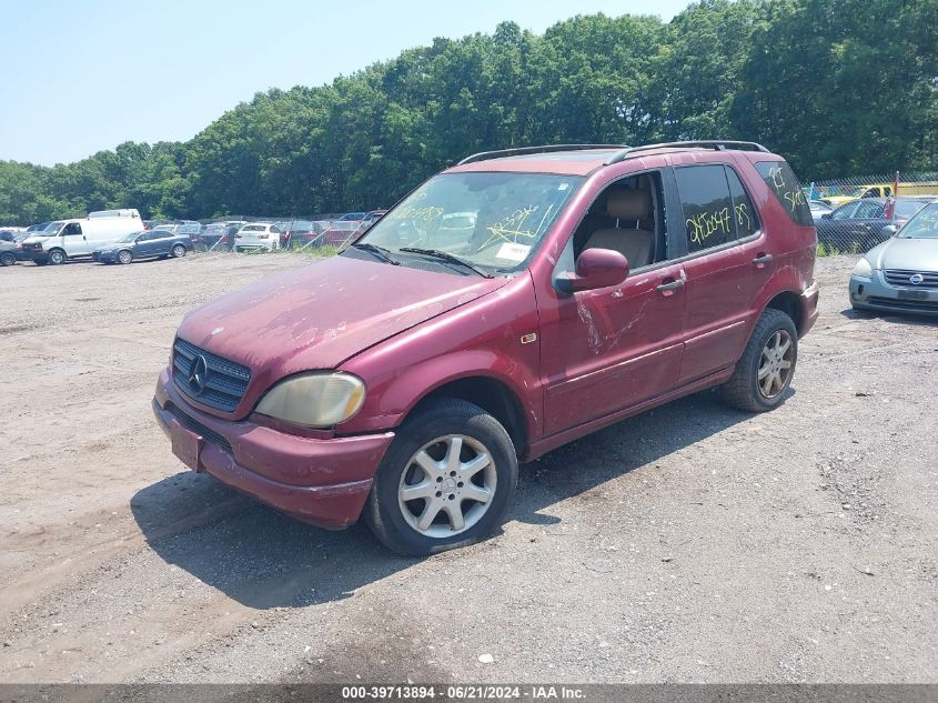 2000 Mercedes-Benz Ml 430 VIN: 4JGAB72E1YA183216 Lot: 39713894