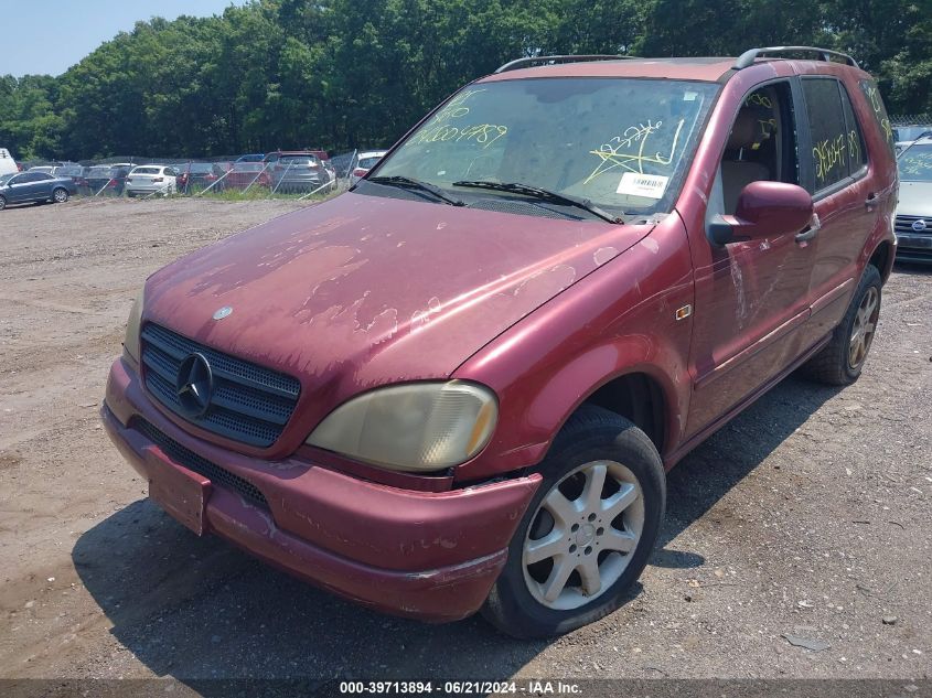 2000 Mercedes-Benz Ml 430 VIN: 4JGAB72E1YA183216 Lot: 39713894