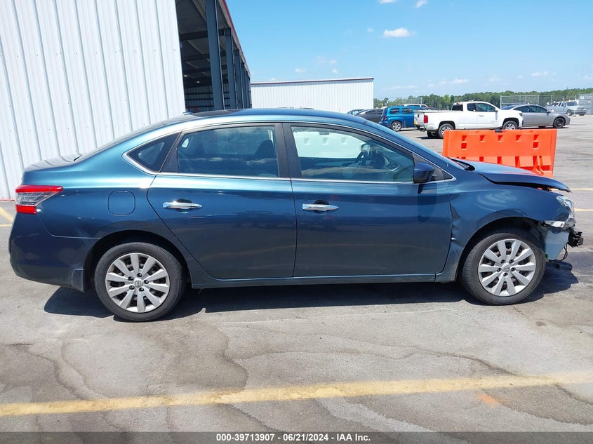 2015 Nissan Sentra S/Sv/Sr/Sl VIN: 3N1AB7AP3FY336584 Lot: 39713907