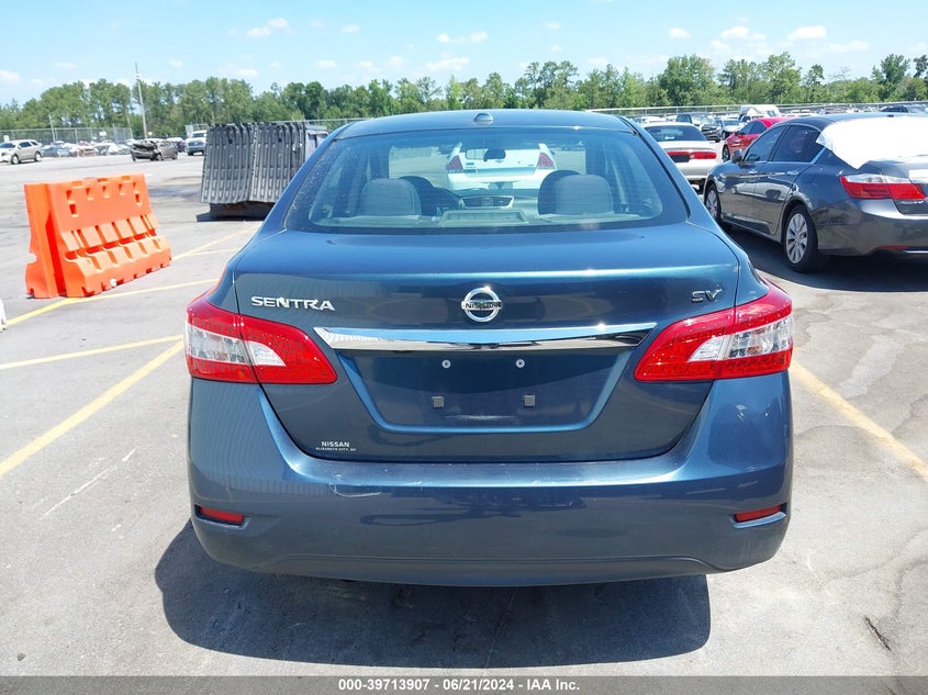 2015 Nissan Sentra S/Sv/Sr/Sl VIN: 3N1AB7AP3FY336584 Lot: 39713907