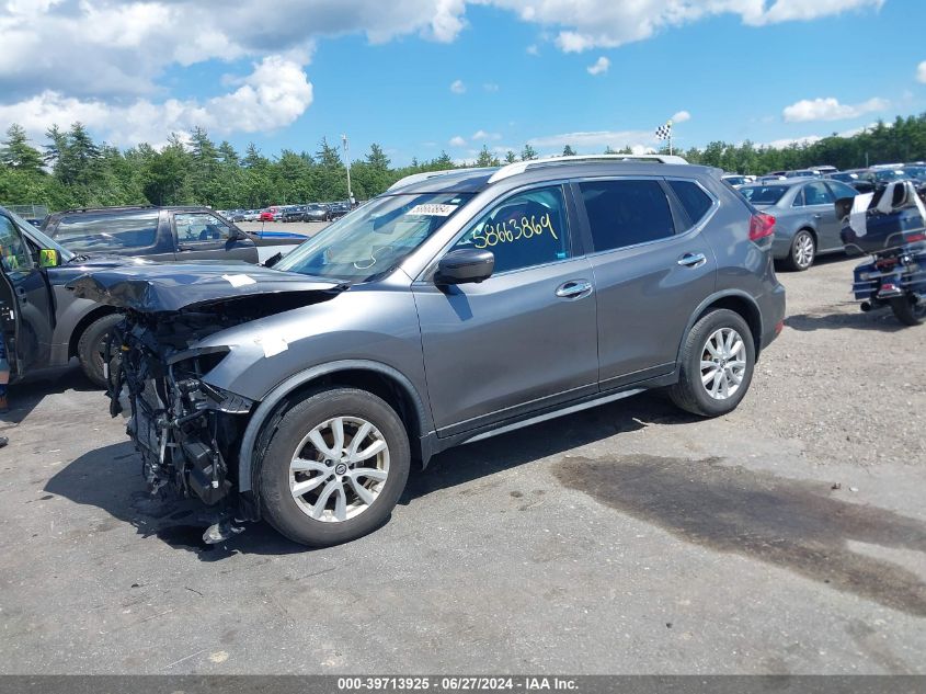 2018 Nissan Rogue Sv VIN: JN8AT2MV3JW301684 Lot: 39713925