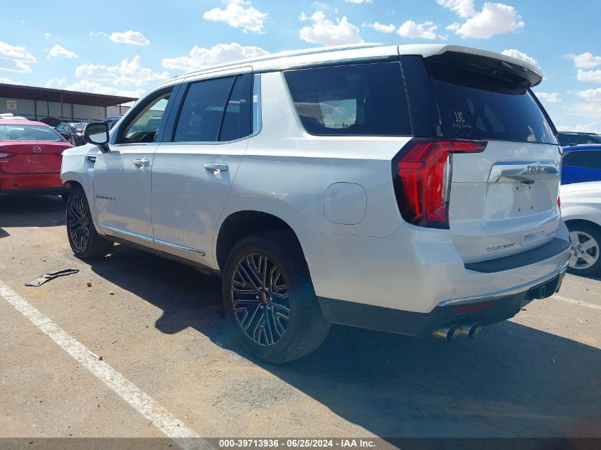 2021 GMC Yukon 2Wd Denali VIN: 1GKS1DKL5MR232586 Lot: 39713936