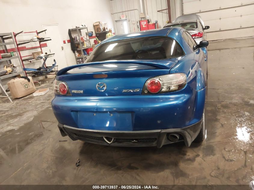 2004 Mazda Rx-8 6 Speed Manual VIN: JM1FE173240125928 Lot: 39713937