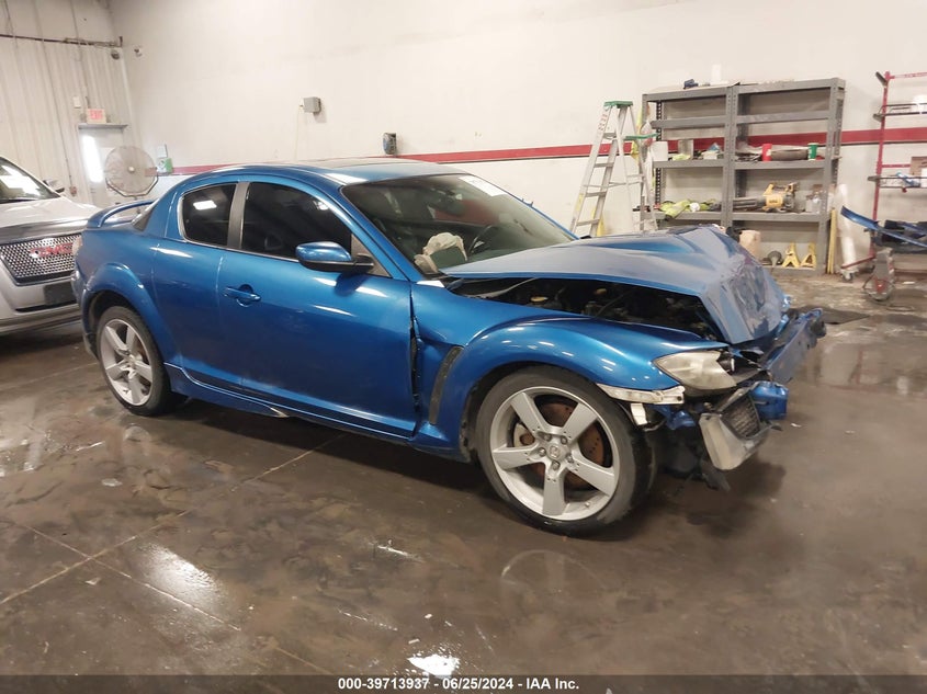 2004 Mazda Rx-8 6 Speed Manual VIN: JM1FE173240125928 Lot: 39713937