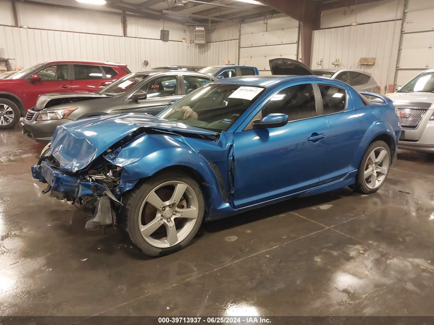 2004 Mazda Rx-8 6 Speed Manual VIN: JM1FE173240125928 Lot: 39713937