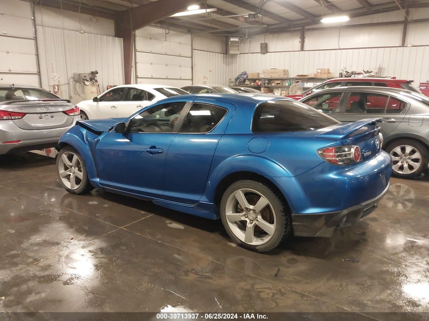 2004 Mazda Rx-8 6 Speed Manual VIN: JM1FE173240125928 Lot: 39713937