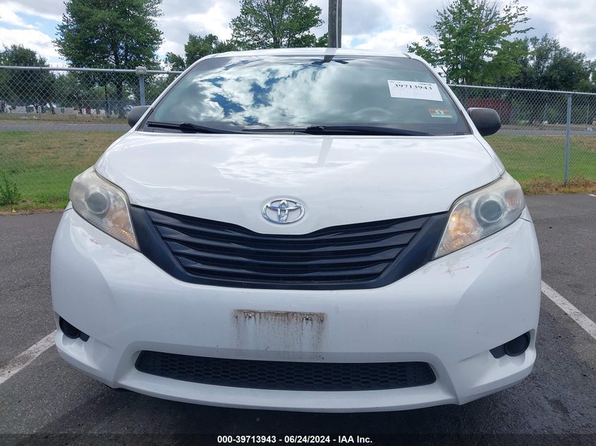 2017 Toyota Sienna L 7 Passenger VIN: 5TDZZ3DC6HS814102 Lot: 39713943