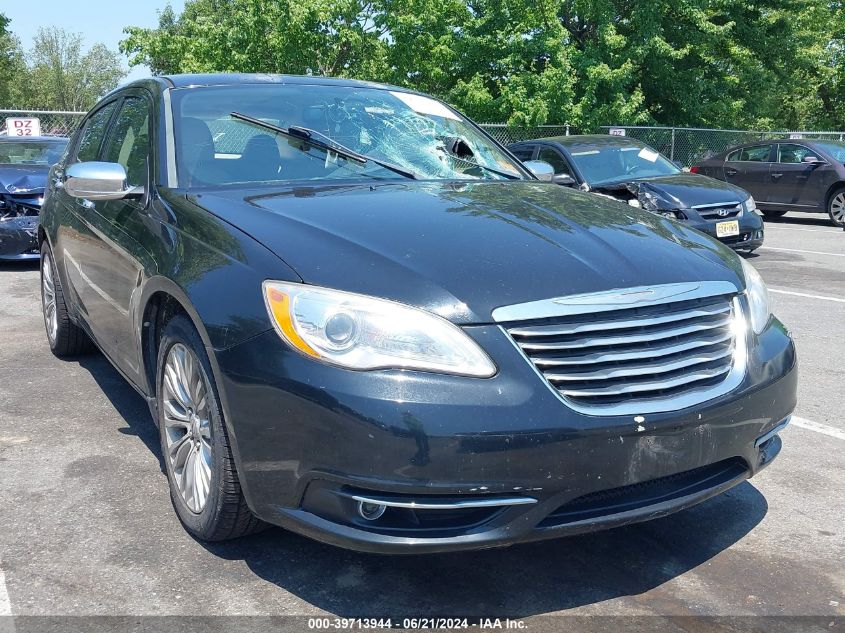 2012 Chrysler 200 Limited VIN: 1C3CCBCG8CN124117 Lot: 39713944