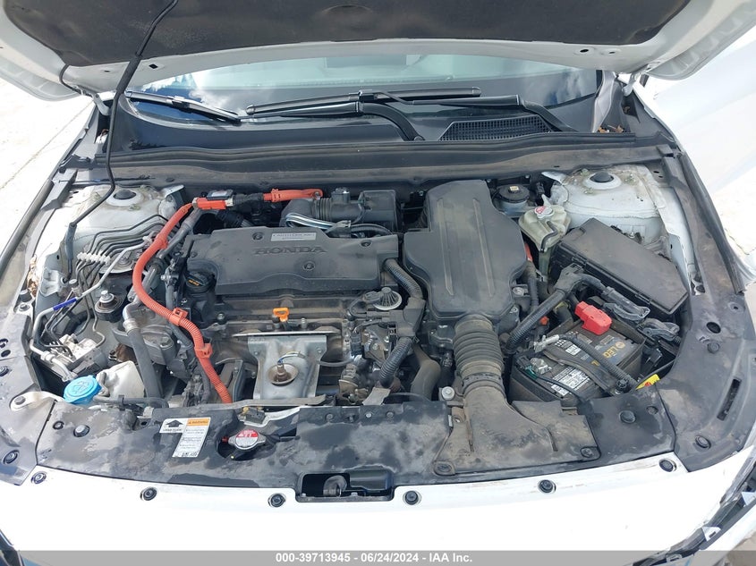 VIN 1HGCV3F4XJA008498 2018 HONDA ACCORD HYBRID EX