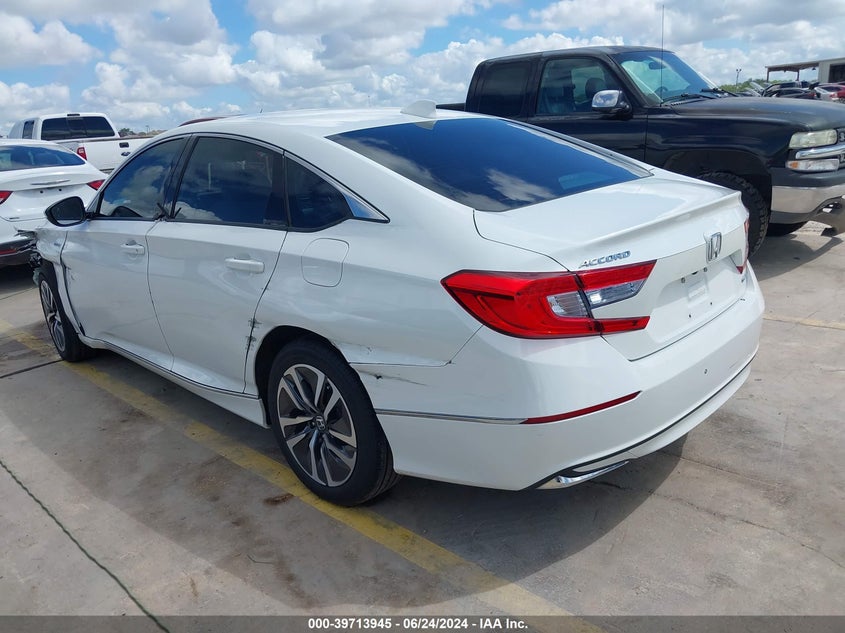 VIN 1HGCV3F4XJA008498 2018 HONDA ACCORD HYBRID EX