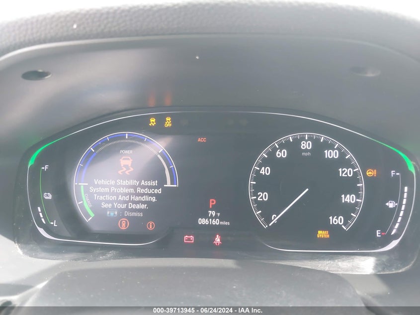 VIN 1HGCV3F4XJA008498 2018 HONDA ACCORD HYBRID EX