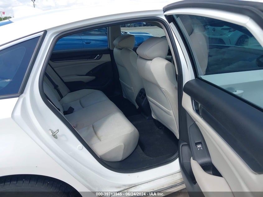 VIN 1HGCV3F4XJA008498 2018 HONDA ACCORD HYBRID EX
