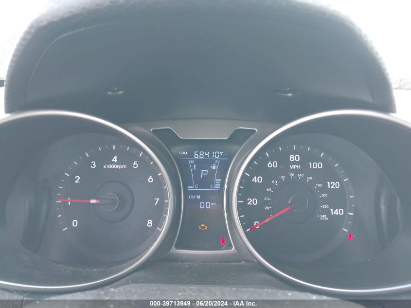 2014 Hyundai Veloster Base W/Gray VIN: KMHTC6AD7EU210633 Lot: 39713949