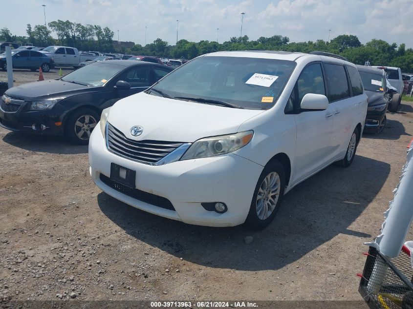 2011 Toyota Sienna Xle V6 VIN: 5TDYK3DC0BS027637 Lot: 39713963