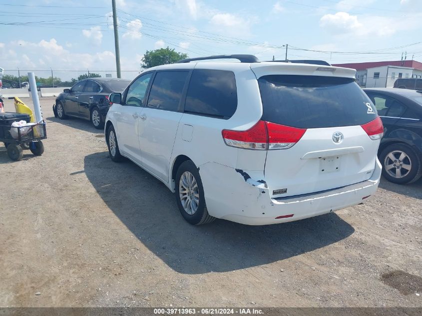 2011 Toyota Sienna Xle V6 VIN: 5TDYK3DC0BS027637 Lot: 39713963